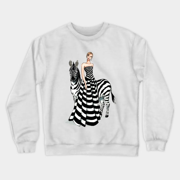 Dior Couture Crewneck Sweatshirt by Ji Illustrator